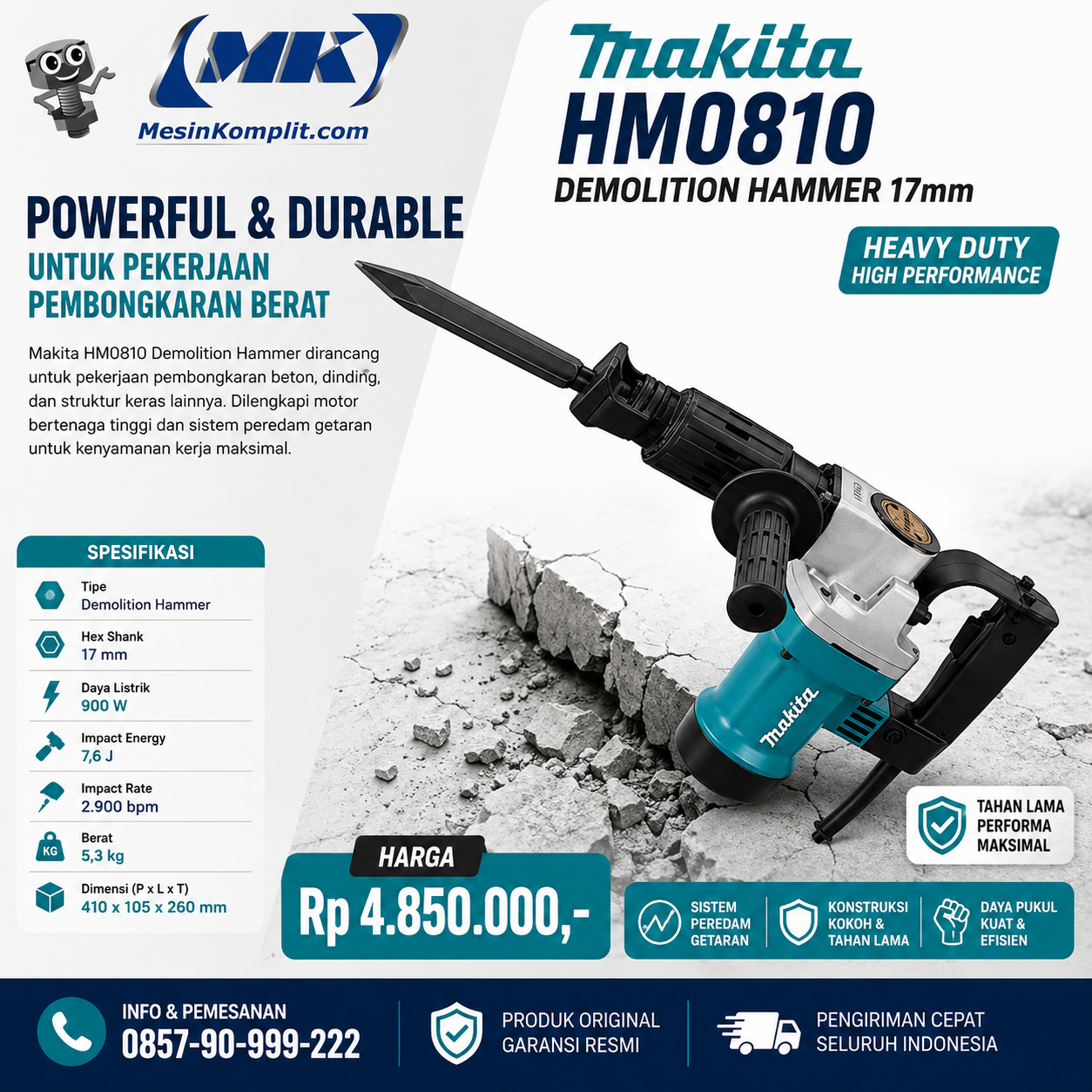Makita Demolition Hammer ...